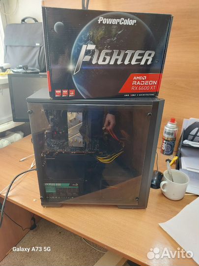 Игровой пк на rx6600xt