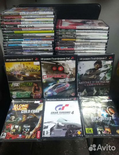 Игры на прошитую PlayStation 2 диски