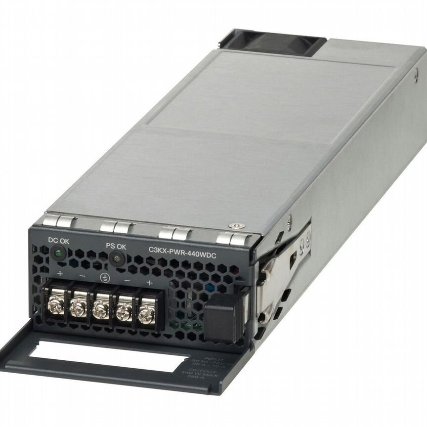 [C3KX-PWR-440WDC] Блок Питания Cisco Новый В Упаковк C3kx-Pwr-440wdc