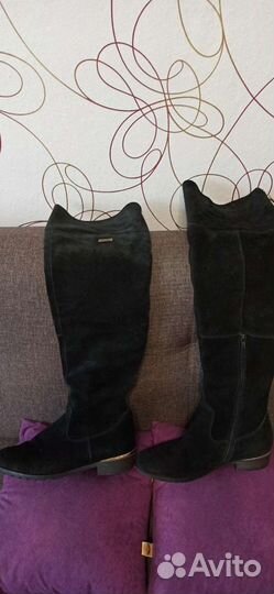 Сапоги ботфорты