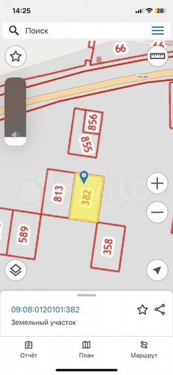 Участок 10 сот. (СНТ, ДНП)