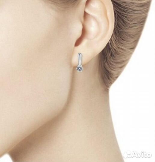Серебряные серьги