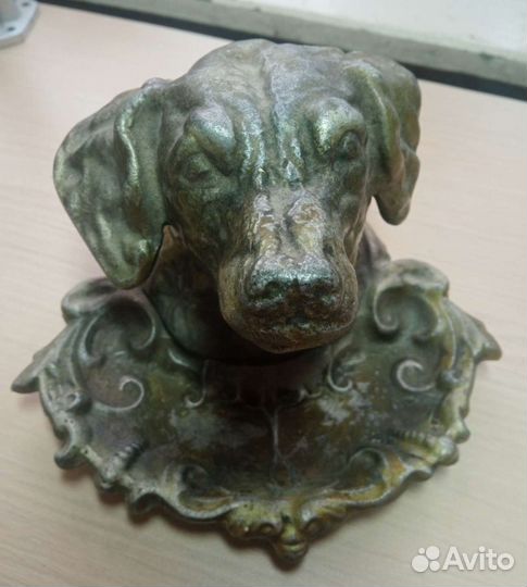 Пепельница собака СССР