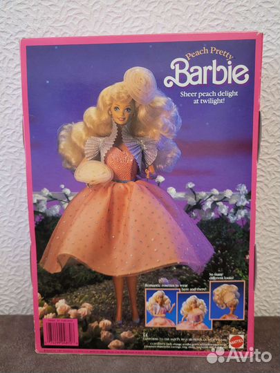 Кукла Barbie Peach Pretty,1989 год
