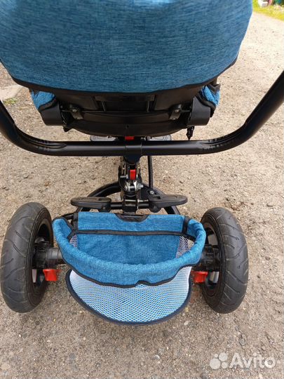 Велосипед с родительской ручкой