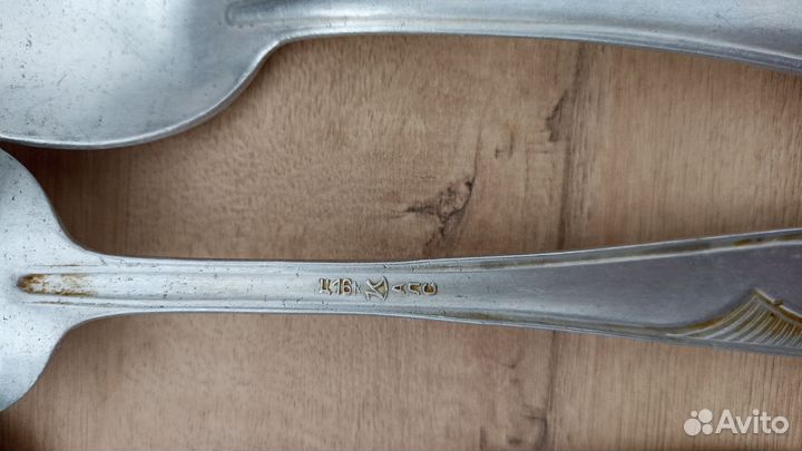 Столовые приборы алюминиевые