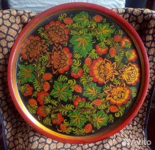 Хохломской поднос