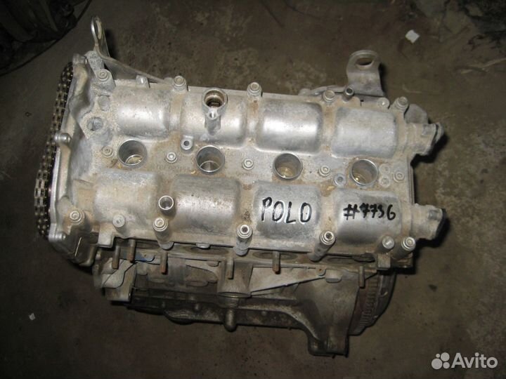 Двигатель Фольцваген, Шкода cfna 1.6 л в разборе