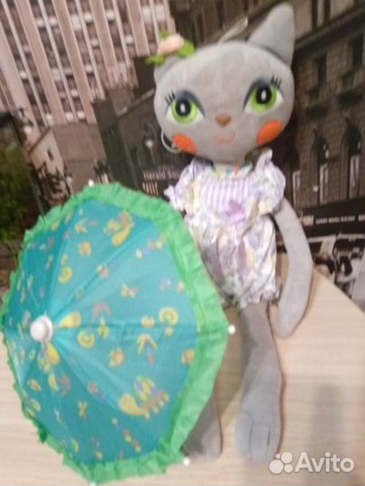 Мягкая игрушка кошка