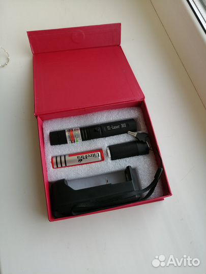 Мощная лазерная указка