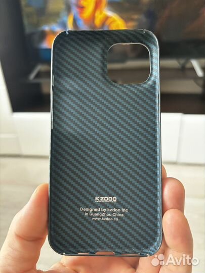 Чехол kevlar kzdoo на iPhone 15