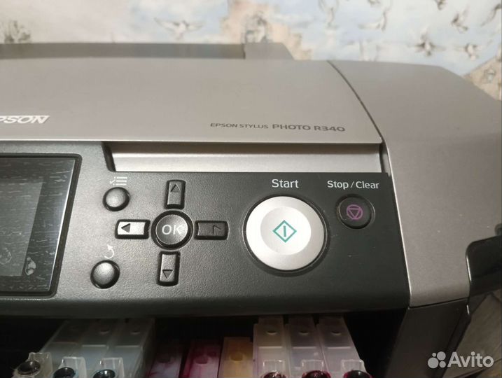 Цветной принтер epson stylus Photo R340