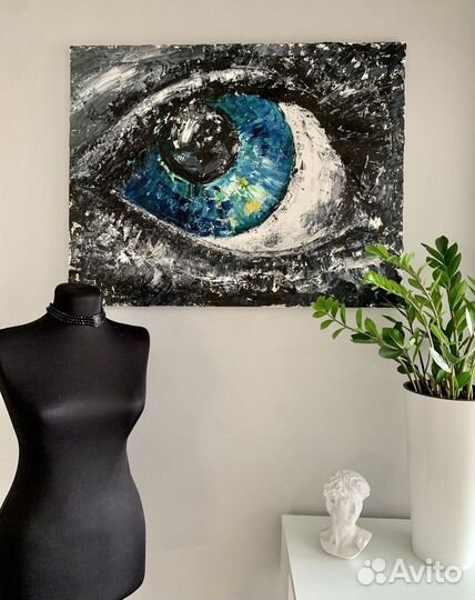 Картина маслом на холсте большая