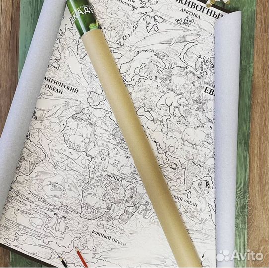 Большая раскраска 