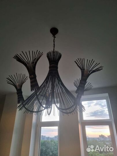 Люстра потолочная подвесная бу