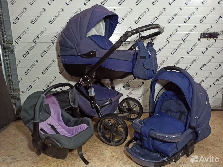 Коляска 3 в 1 bruno