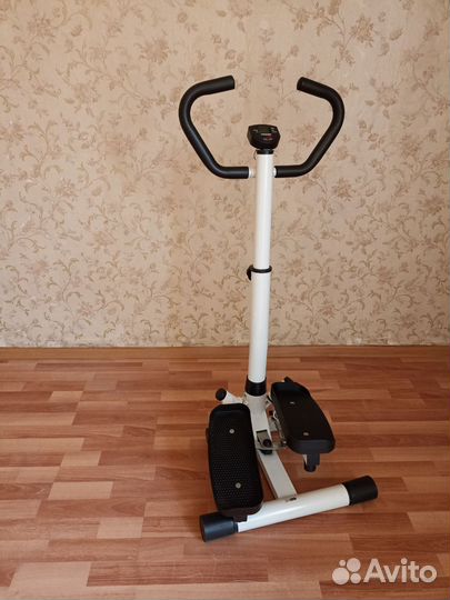 Тренажер степпер с ручкой