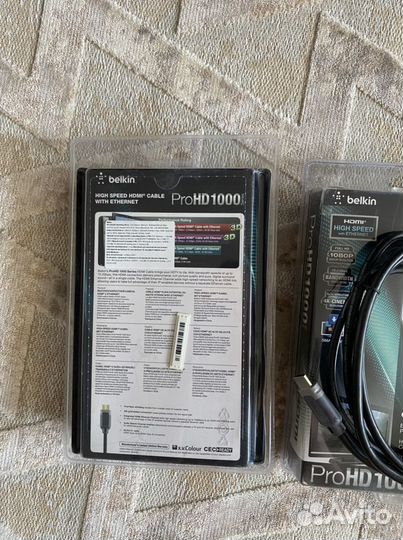 Кабель Belkin ProHD 1000 High-Speed hdmi 2 м