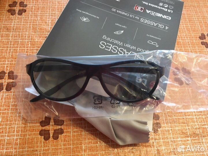 3D очки от телевизора LG (4 шт в комплекте)