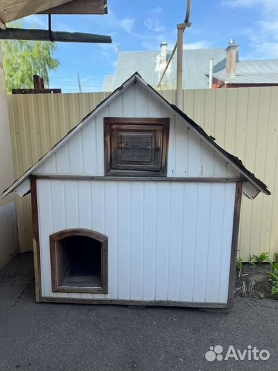 Будка для большой собаки утепленная