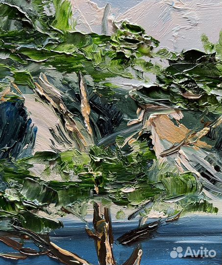 Картина маслом Байкал