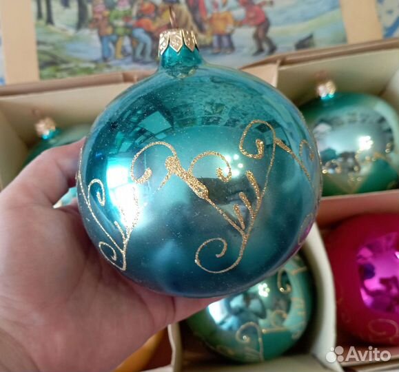 Елочные игрушки гдр