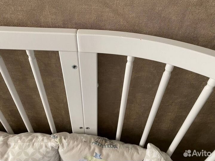 Детская кроватка трансформер drema 8 в 1 luxe