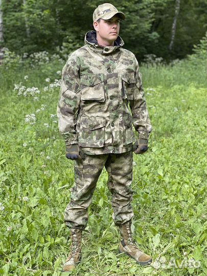 Камуфляжный костюм Горка 8 летний, мох