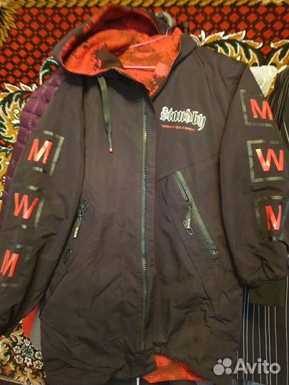 Куртка демисезонная мужская с капюшоном