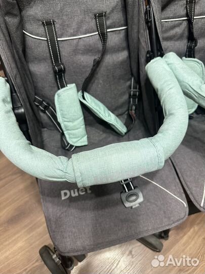 Прогулочная коляска для двойни бу
