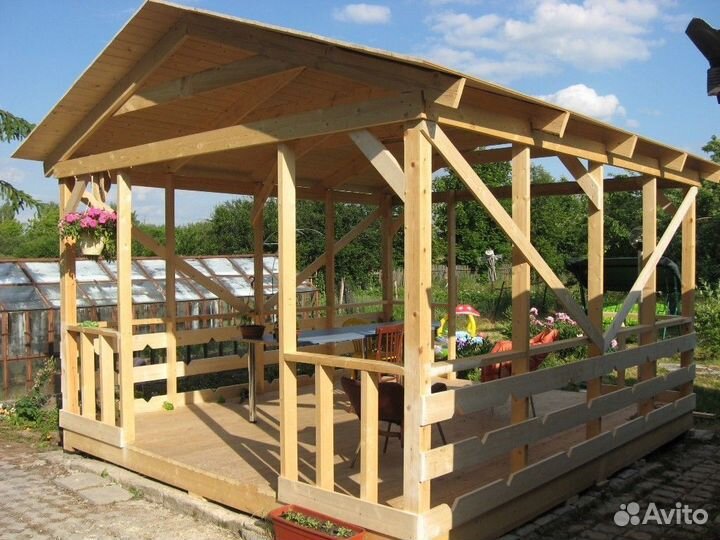 Беседка под ключ