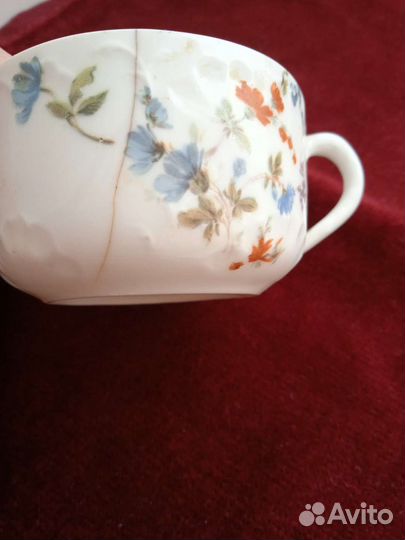 Остатки старинной посуды, дефекты