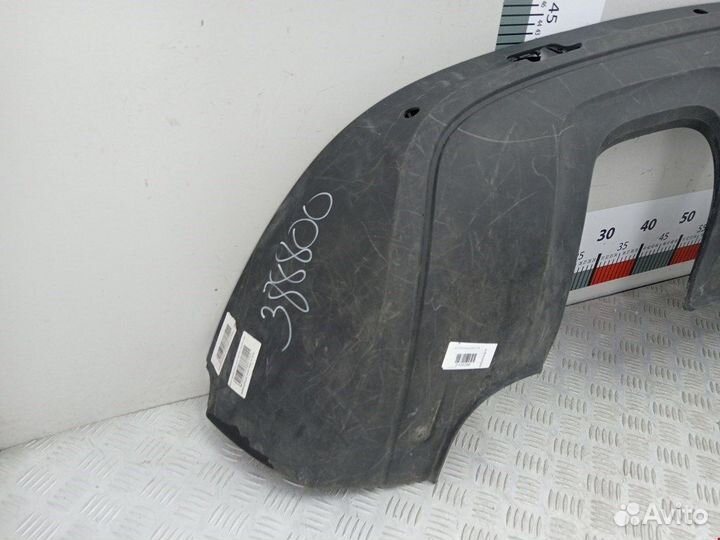 Юбка/спойлер заднего бампера Audi Q3/RS Q3