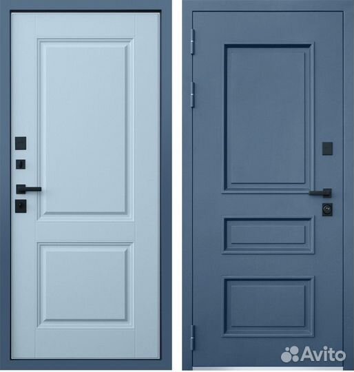 Дверь с терморазрывом Эльбрус RAL 7024 96L / 88R