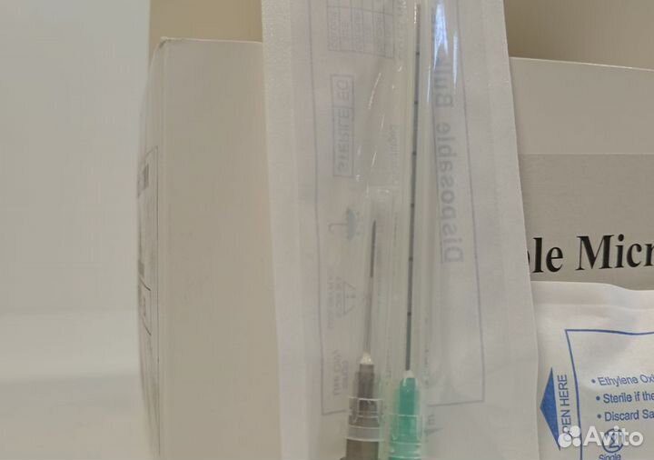 Канюля для контурной пластики 21G70 (игла в компле