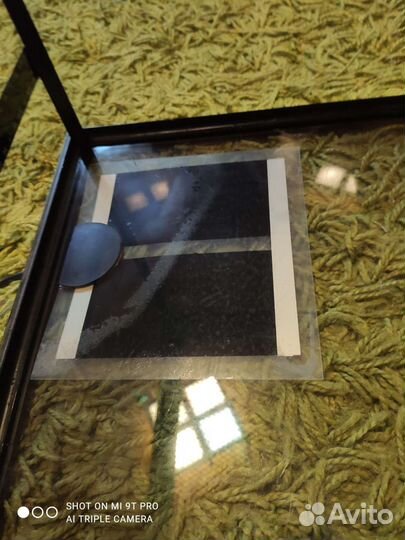 Террариум nomoupet 30*30*30 с тёплым ковриком