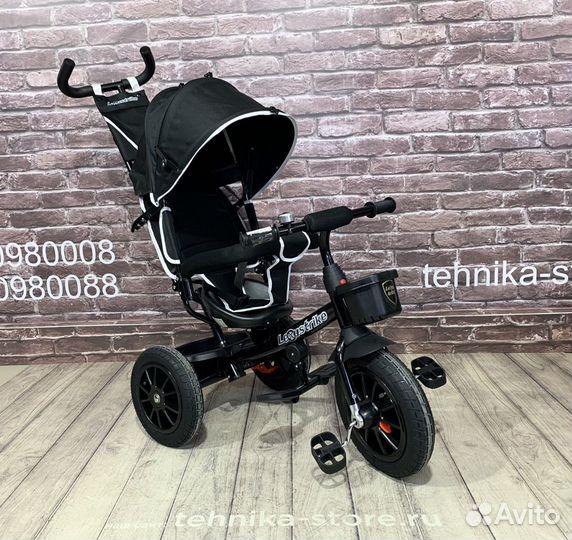 Трехколесный велосипед lexus trike 960-N1210P-B