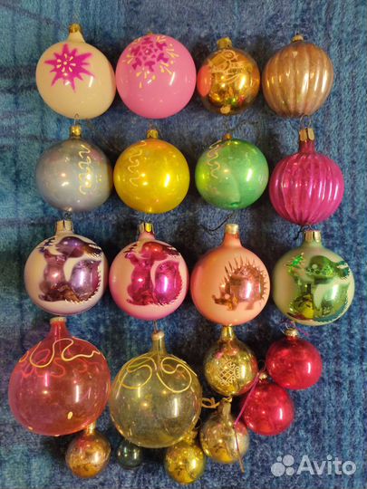 Новогодние игрушки СССР