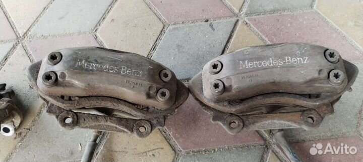 Суппорта Брембо на Mercedes w211