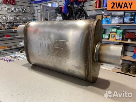 Бочка выхлопная Magnaflow 76мм вынос-центр