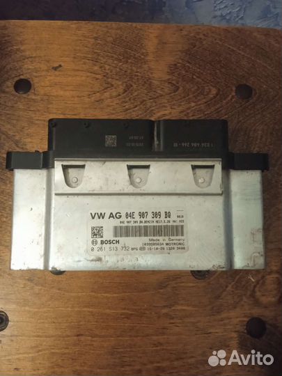 Блок управления двс фольксваген поло