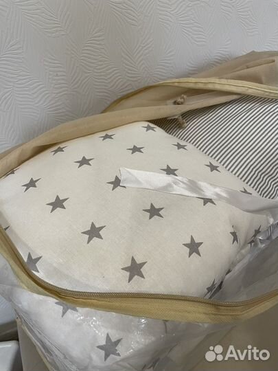 Бортики в кроватку 12 штук