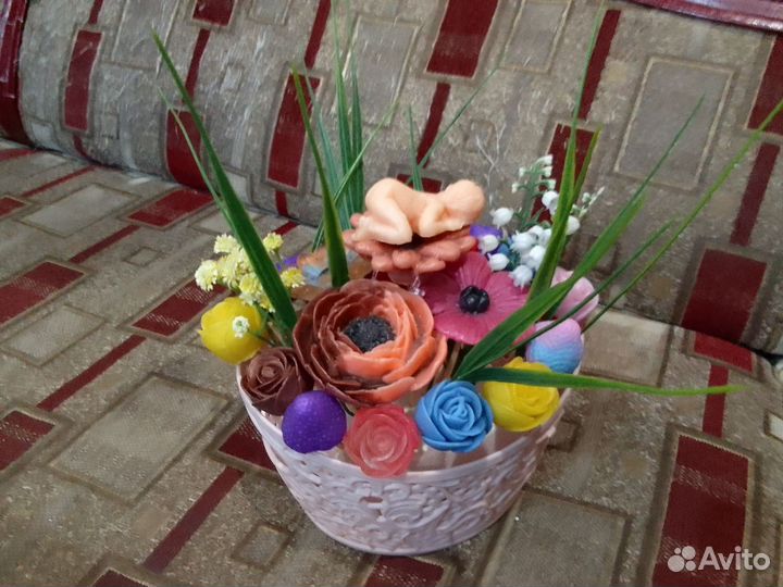 Корзиночки из мыла