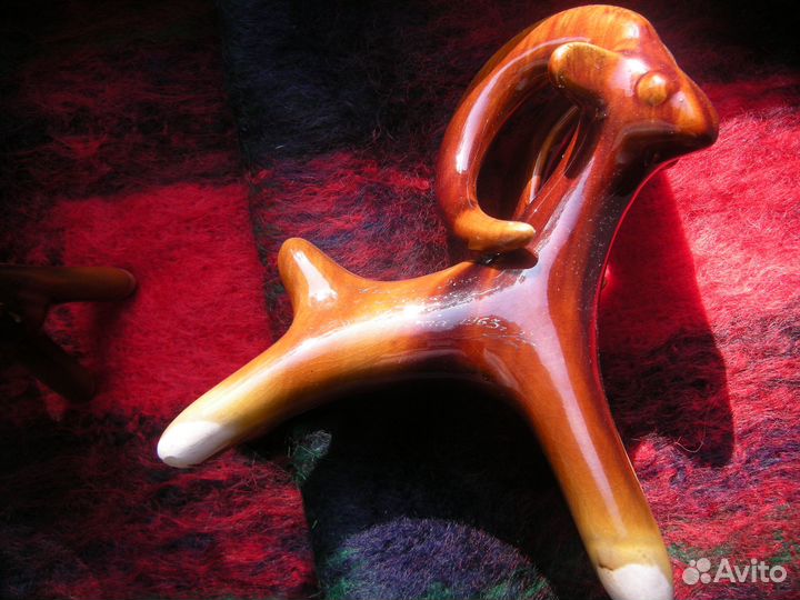 Статуэтки Архар и Козлёнок майолика 1960-е