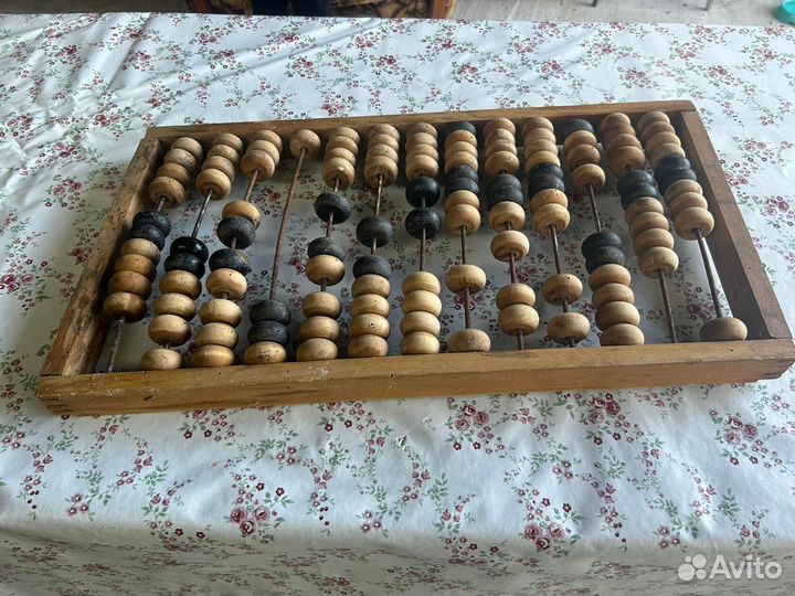 Счеты деревянные бухгалтерские СССР