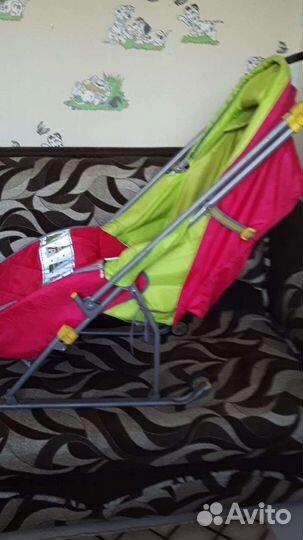 Коляска санки