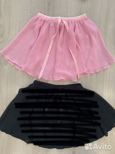 Купальник, юбка, шорты, балетки для танцев