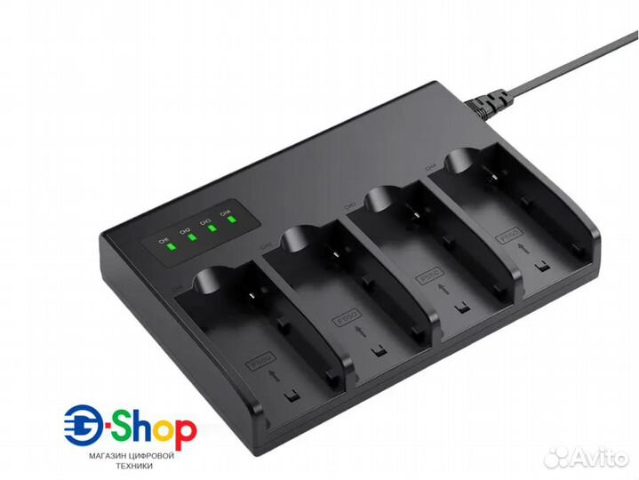 Зарядная станция Palo на 4 слота акб для Sony NP-F