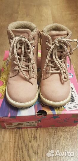 Ботинки для девочки 25р