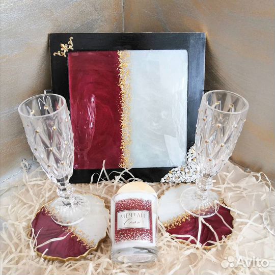 Подарок необычный:Подставка для десертов/духов